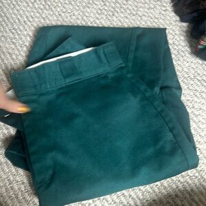 Green dickies